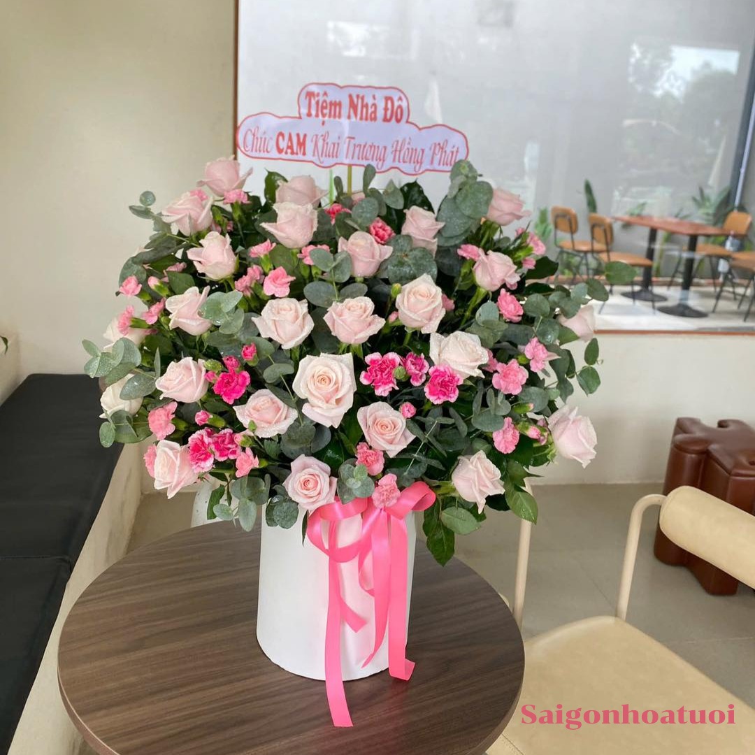 Giỏ hoa chúc mừng HG037