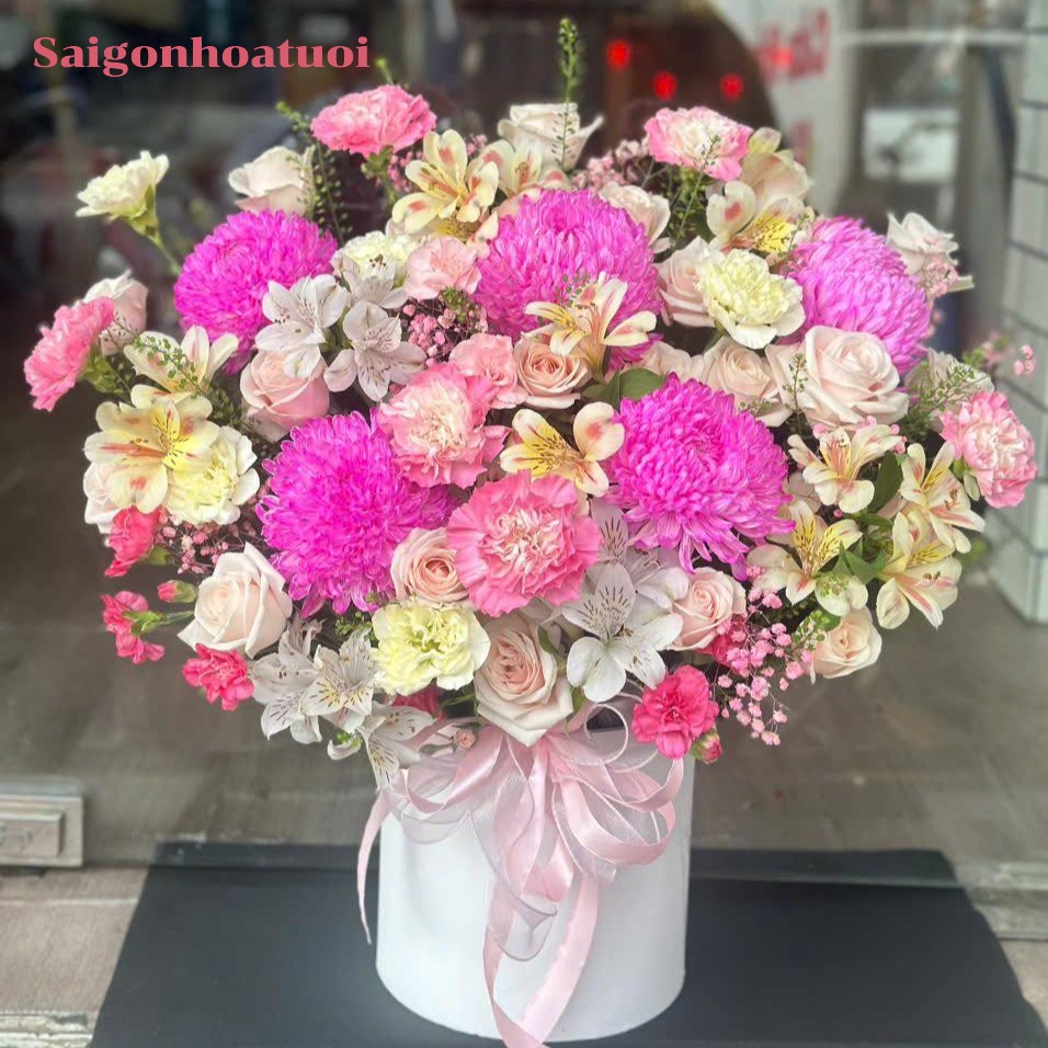 Giỏ hoa chúc mừng sinh nhật